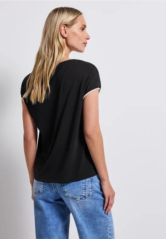 Shirt met trekkoord