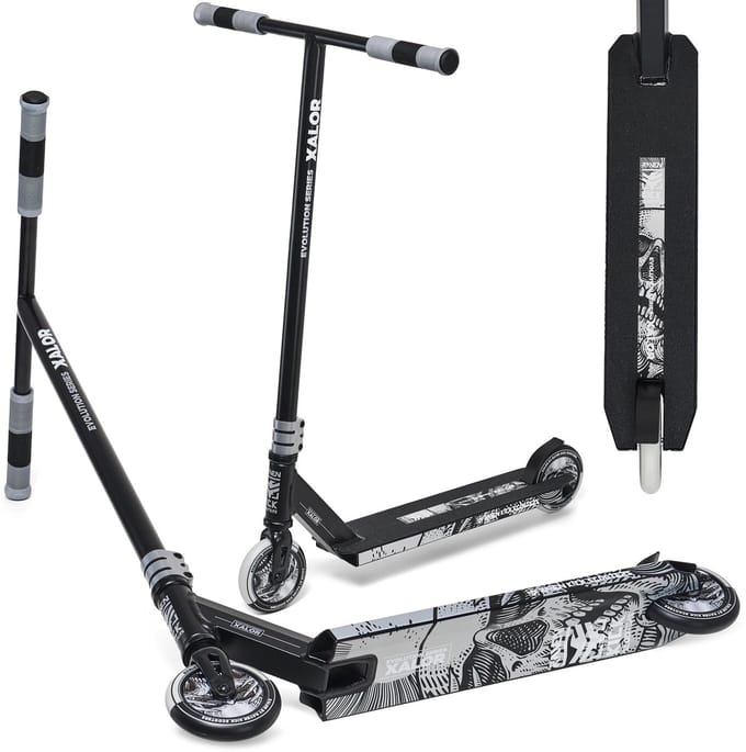 RAVEN Xalor Zilver 120mm Stuntstep HIC