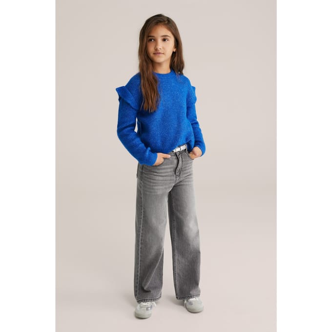 WE Fashion Knitted Pullover Cobalt Blue Taglia: 158/164 | Maglioni Outlet | kids | Blu