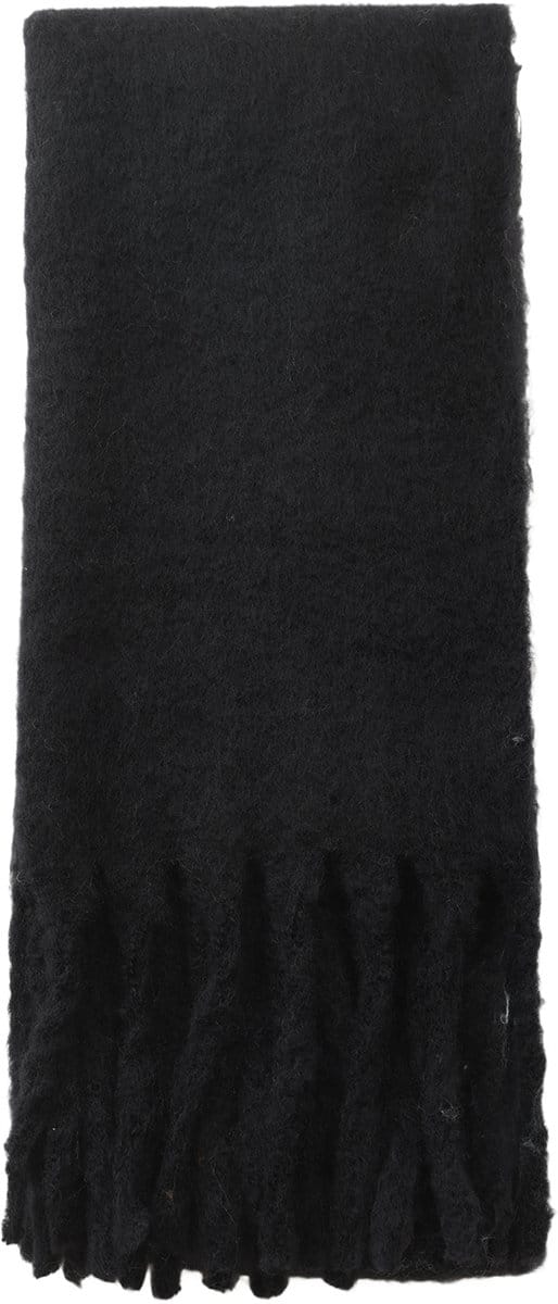Emilie scarves - sjaal - wintersjaal - dames - zwart - basic - lang