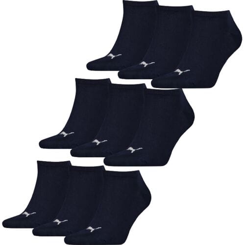 Puma Sneakersokken Plain 9-pack Navy-47/49