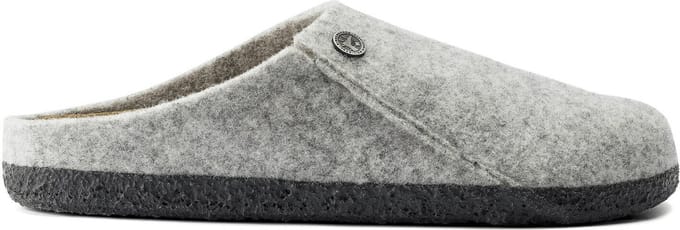 Birkenstock Zermatt Pantoffels Light Grey Regular-fit | Grijs | Wolvilt | Maat 35