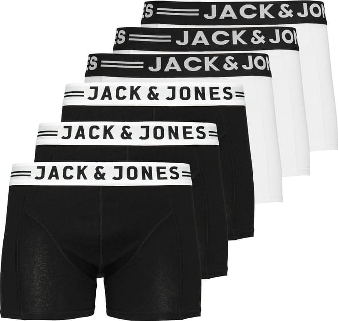 Jack & Jones Heren retro short / pant 6 pack Sense