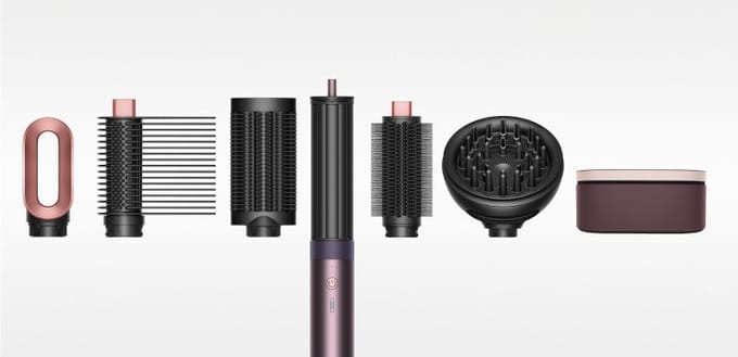 Dyson Airwrap Co-anda2x™ Multistyler et Sèche-cheveux - Cheveux bouclés à frisés (Jaspe Fleur de Prunier)