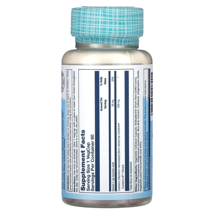 Cranactin, 400 mg, 60 vegetarische capsules