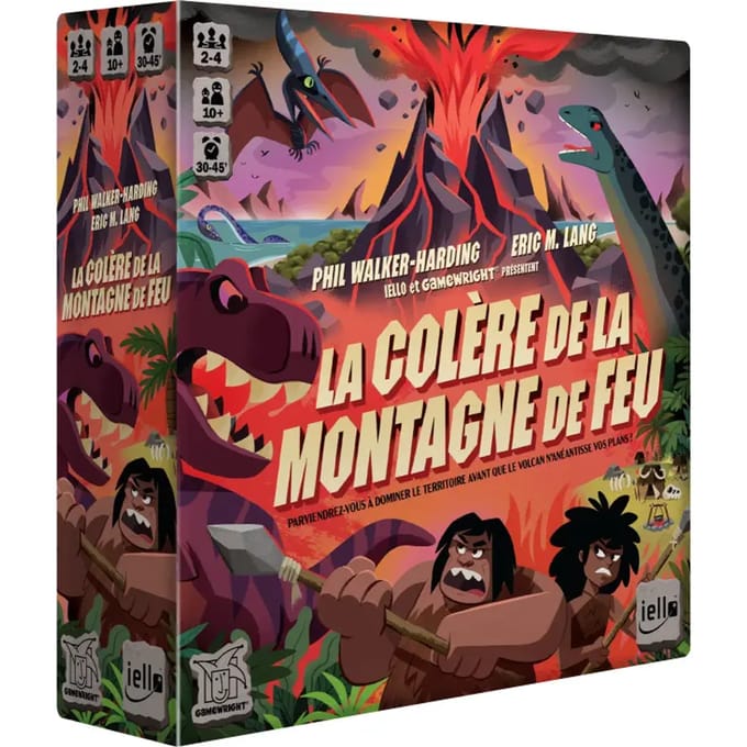 Bordspellen IELLO La Colère de la Montagne de Feu