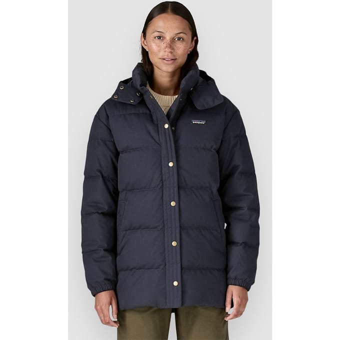 Patagonia Cotton Down Parka blauw