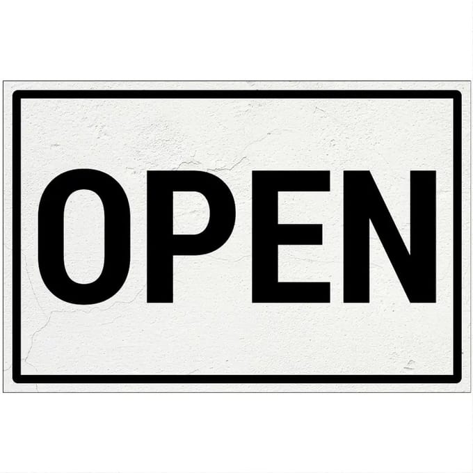 Open bord | Forex Re materiaal | 45 x 30 cm