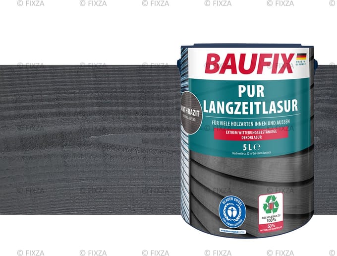 BAUFIX Beits 5 liter (Antracietgrijs satijn mat)