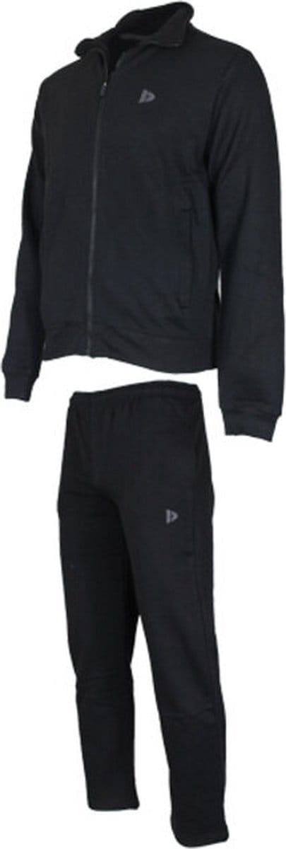 Donnay - Joggingsuit Charlie - Joggingpak - Heren - Black (020) - maat S