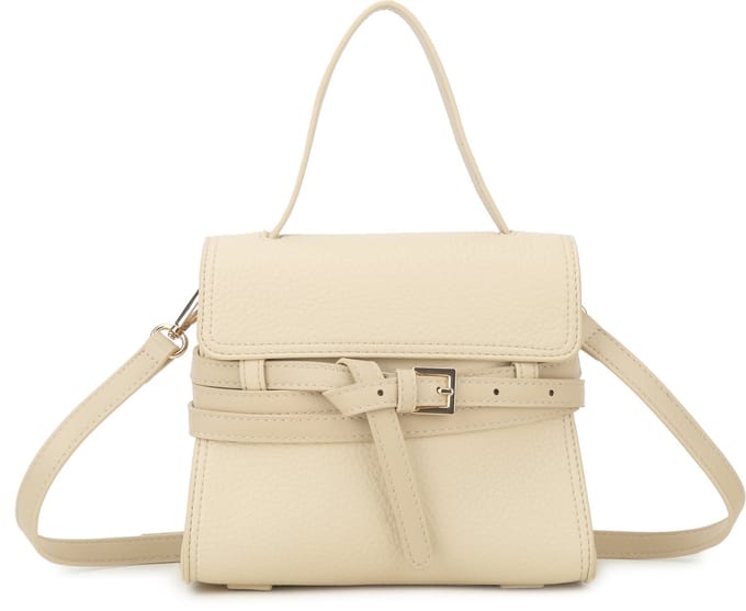 Giuliano kunstlederen schoudertas Liraya - Dames - Beige