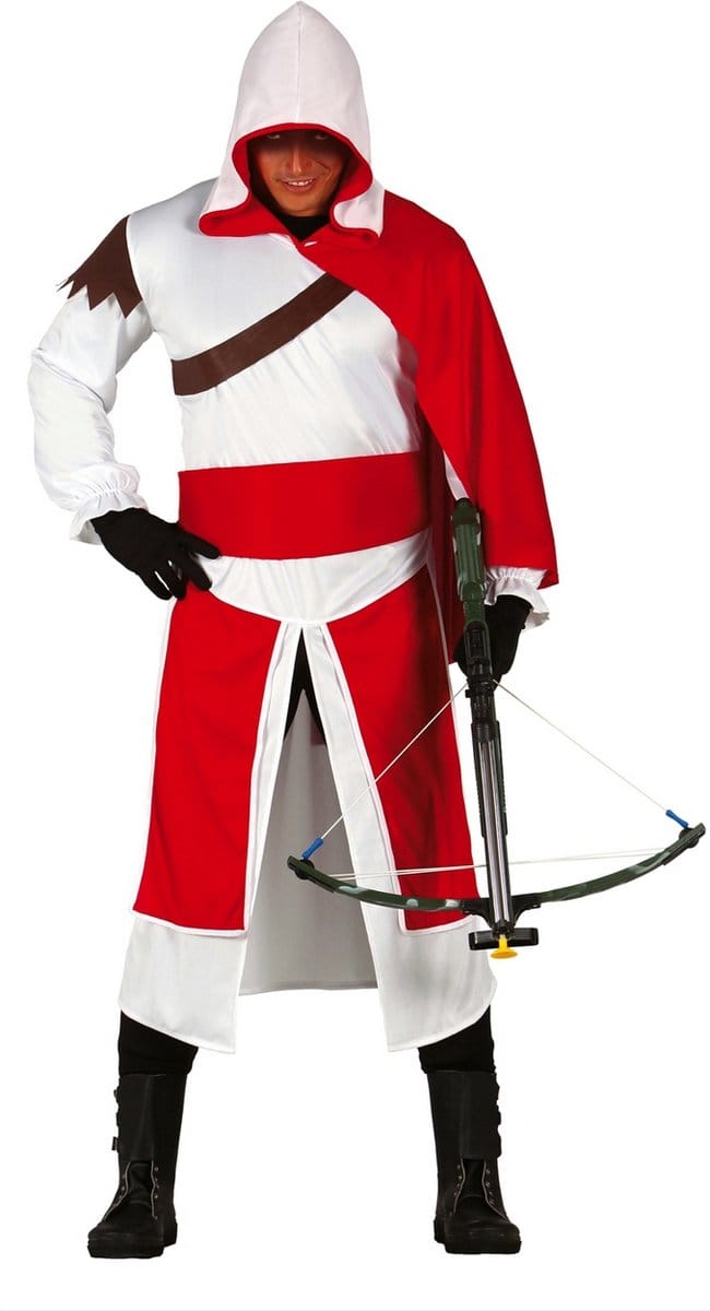 Fiestas Guirca - Templar Knight - maat L (52-54) - Carnavalskleding - Carnaval - carnavalskleding 2027 - Carnaval kostuum