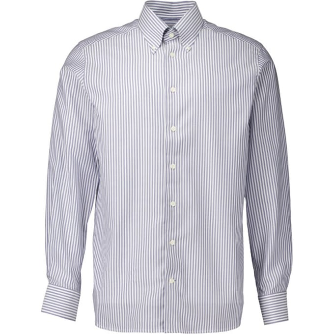 Eton  Lange Mouw Overhemden Donkerblauw 100014054