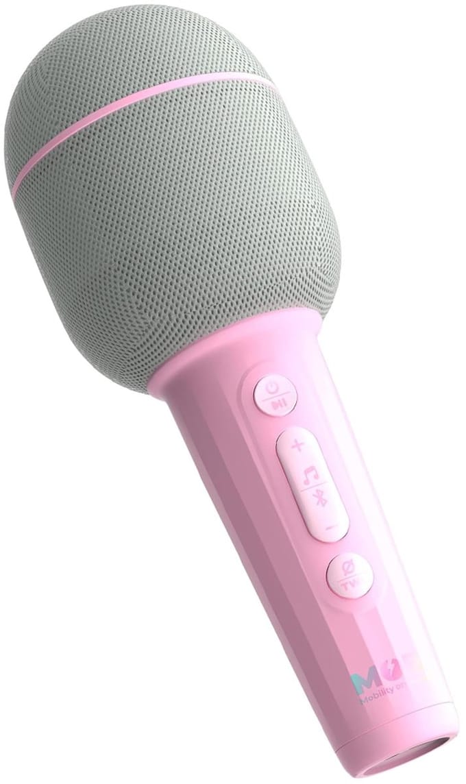 MOB Groovy Karaoke Microfoon en Speaker - Marshmallow