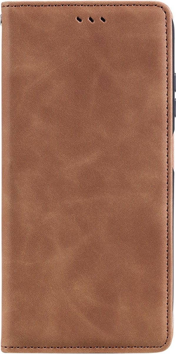 Shop4 - Samsung Galaxy A03s Hoesje - Book Case Cabello Bruin