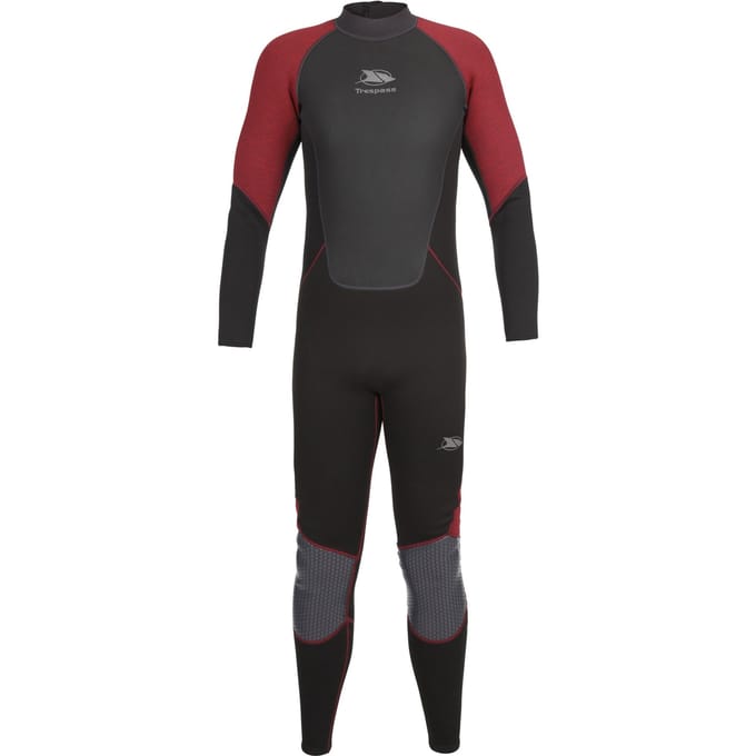 Trespass Heren Nitrox Wetsuit (Merlot/Zwart gemêleerd)