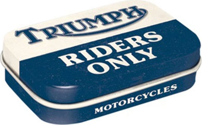Pepermunt Blik Triumph - Riders Only