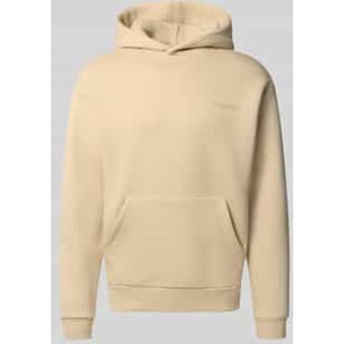 Hoodie met labelprint