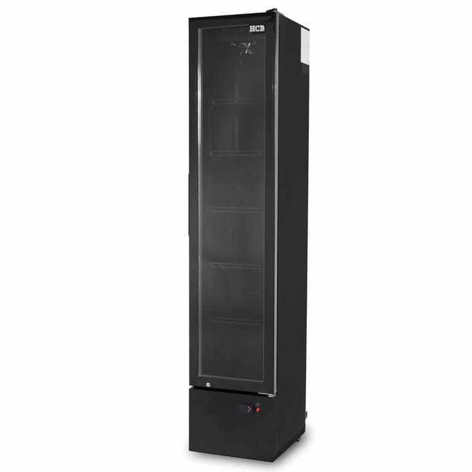 HCB® - Professionele glasdeurkoeling - 162 liter - Horeca - 73 kg - 1795