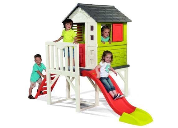 Speelhuis - Paalwoning met Glijbaan