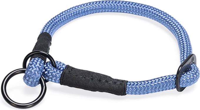 Beeztees Premium Parinca - Hondenhalsband - Rond - Nylon - Blauw - 40x1