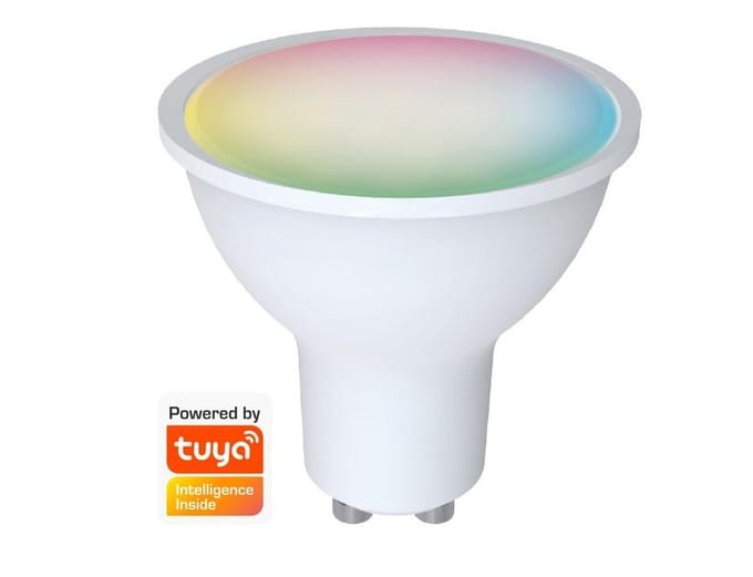 DENVER SHL-450 - LED - GU10 - 5 W - RGB/wit licht - 2700 K
