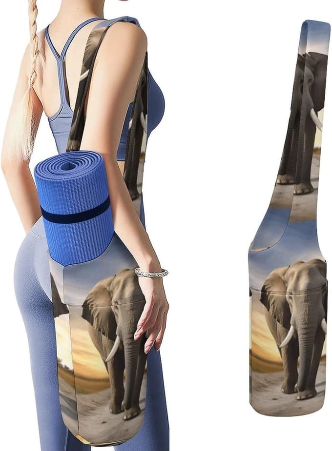 Yogamattas - Draagtas - Sport en Ontspanning - Groot formaat - 50x40x18cm - Stijl
