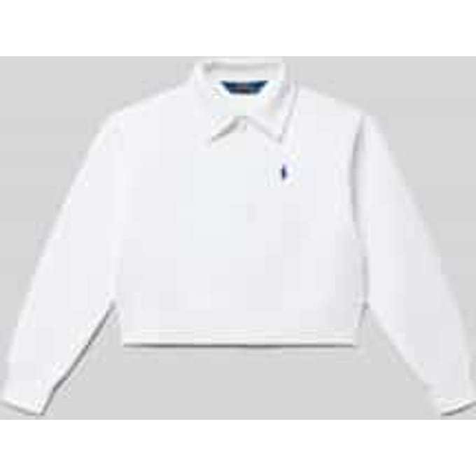 Regular fit sweatshirt van katoenmix