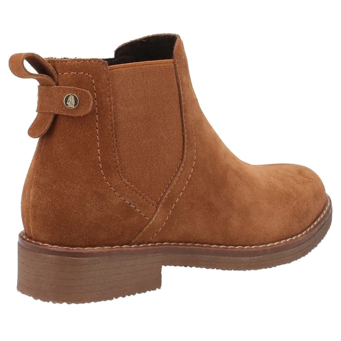Hush Puppies Maddy Breed Suède Dameslaarzen Tan