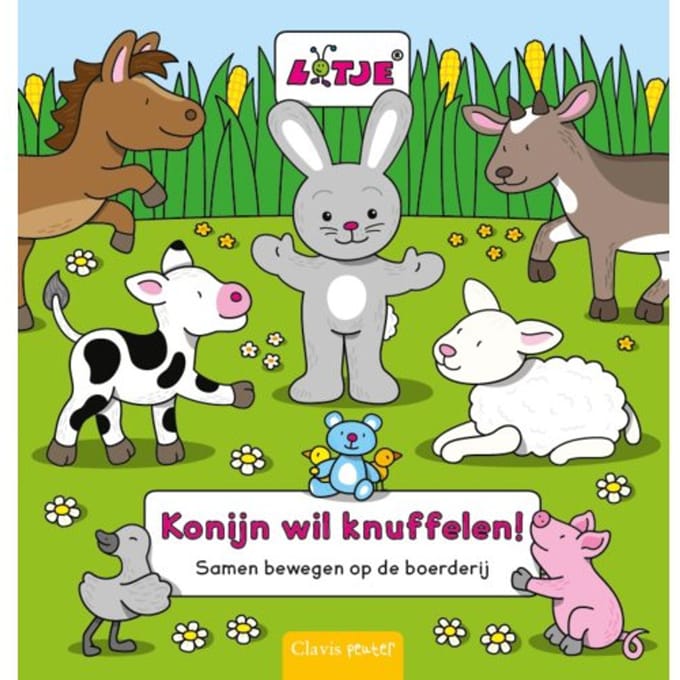 Konijn Wil Knuffelen! - Lotje