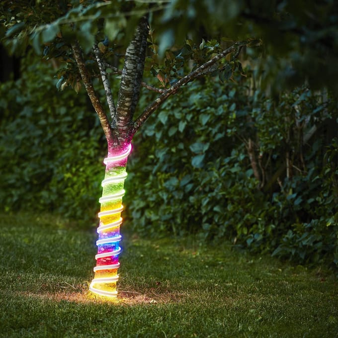 STAR TRADING LED lichtslang Flatneon meerkleurig
