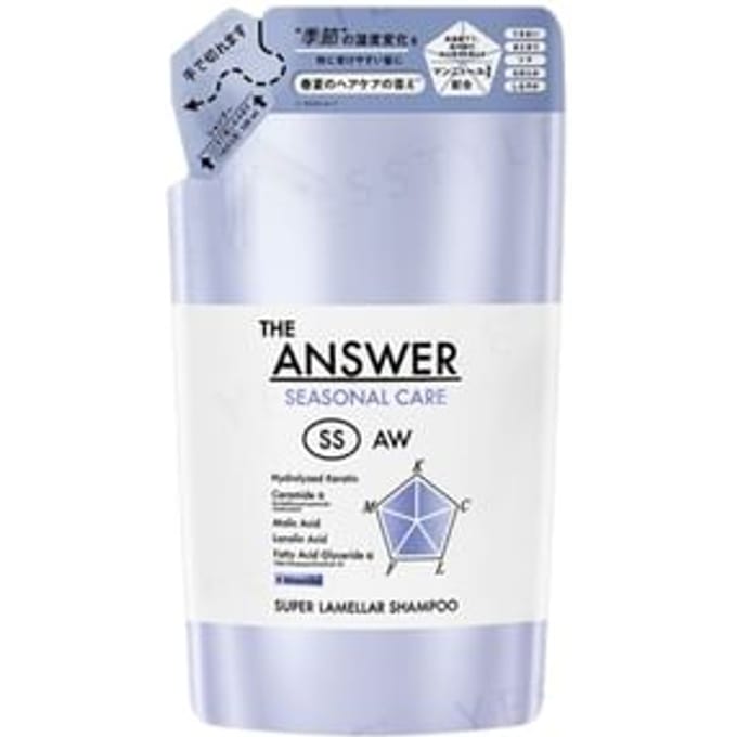 Kao - THE ANSWER Seasonal Care SS Super Lamellar Shampoo Refill 320ml