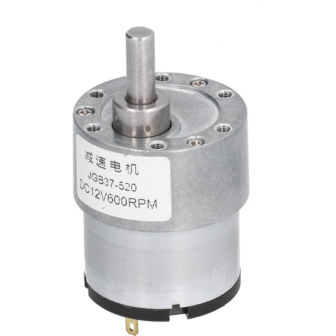 JGB37?520 12V 600RPM DC Wormwielmotor Turbo Reducer As voor Raam Deuropener