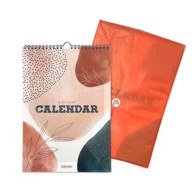 Fabrikten Verjaardagskalender Zen - A4 - Luxe verpakt