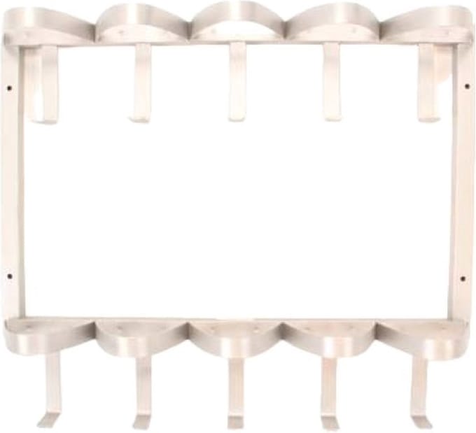 RVS Urinaalwandrek (UR5450W) Voor 6 urinalen