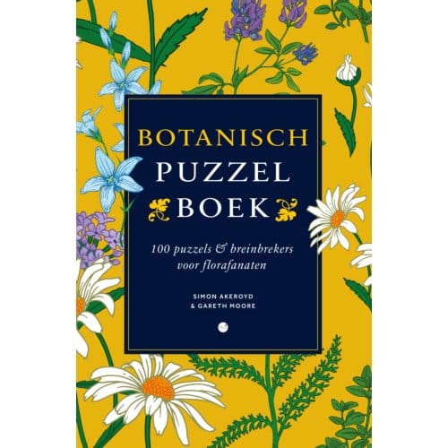 Botanisch puzzelboek - Breinkrakers - Logische puzzels - Bloemen