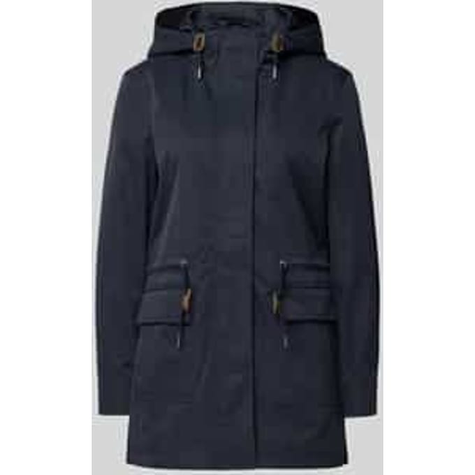 Regular fit parka met tunnelkoord Model 'LOUISE'
