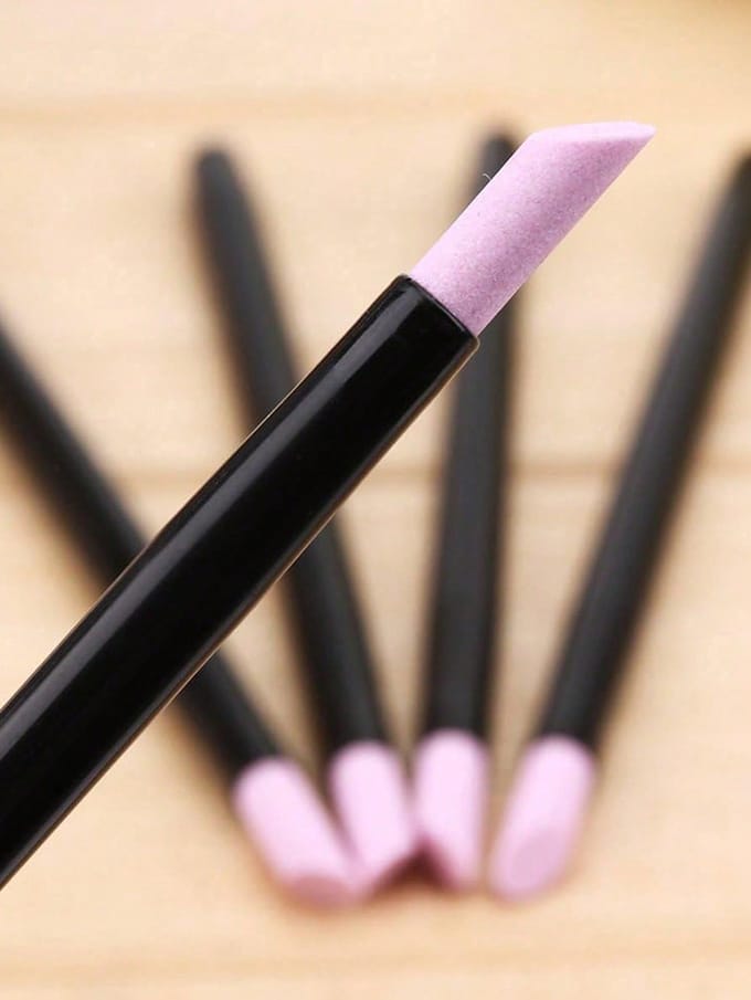 Manicure Kwarts & Keramiek Carving Polijst Pen Set, 45 Graden Dode Huid & Nagelriem Verwijderaar Nagel Nagelriem Verwijderaar