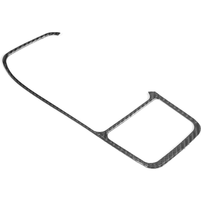 Console Navigatie Paneel Frame Trim GPS Koolstofvezel Cover Geschikt voor V60 S60 2010‑2017 RHD gray