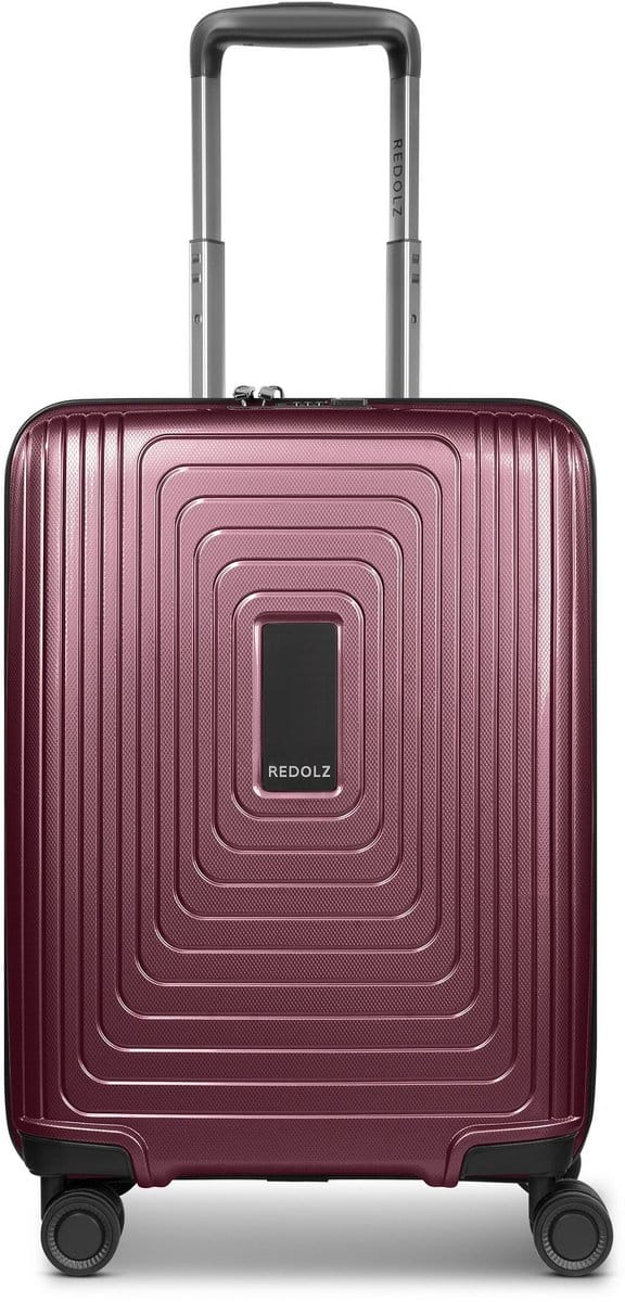 REDOLZ trolley Essentials 14 Trolley Aubergine Metallic paars 55cm
