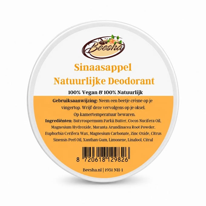 Beesha - Natuurlijke Deodorant Sinaasappel