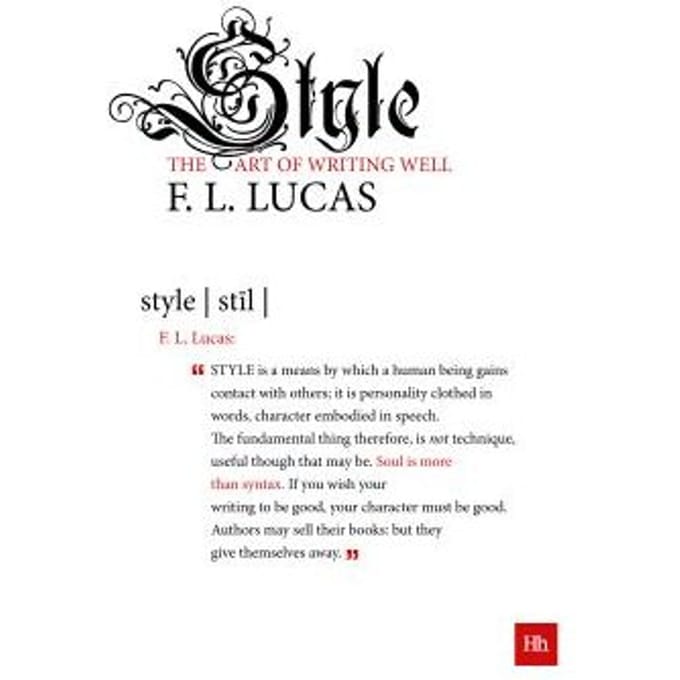 Style - F. L. Lucas