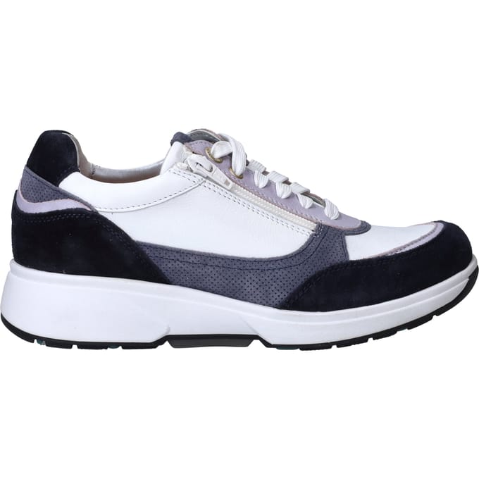 Xsensible Pristina Sneakers - Leer - Dames - Zwart - Maat 41