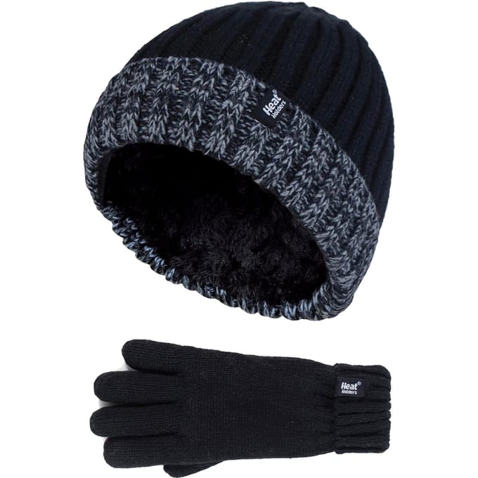 Heat Holders Kinderen Jongens Turn Over Hat Handschoenen Set - BS2P9710
