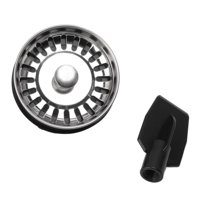 Afvalvermaler Zeef Trek Waterstop Roestbestendig Voedselafvalvermaler Filter gray