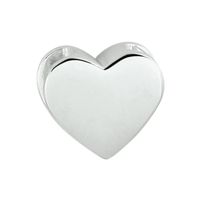 Zilver Gerhodineerde Hanger hart 1332358