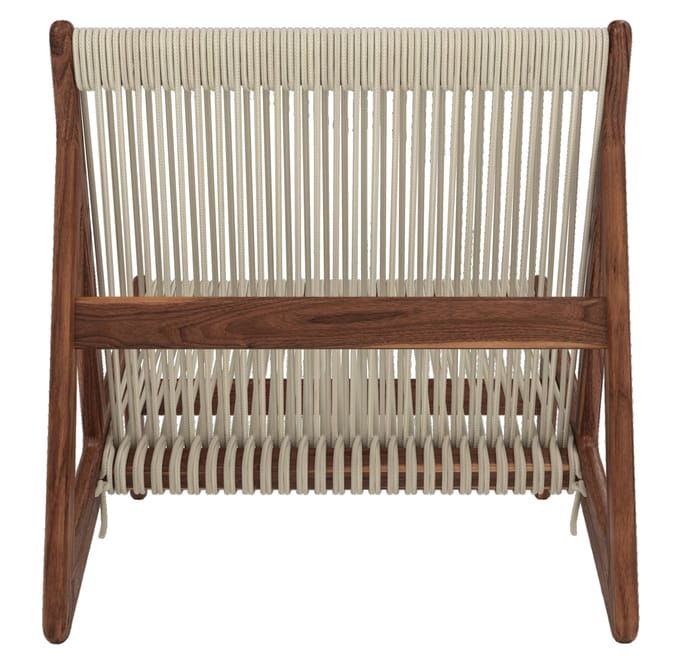 Gubi MR01 Initial Lounge Stoel - walnoot