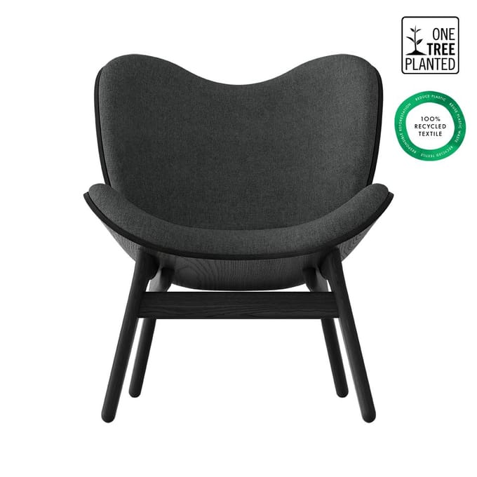 UMAGE A Conversation Piece fauteuil - eiken zwart - morning meadows