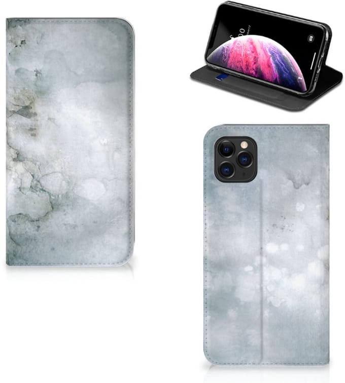Bookcase Apple iPhone 11 Pro Max Painting Grey