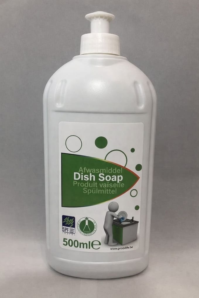 Probilife - 5 liter - Dish Soap- Super geconcentreerd probiotisch afwasmiddel - minder risico op voedselpathogenen en zacht voor de handen